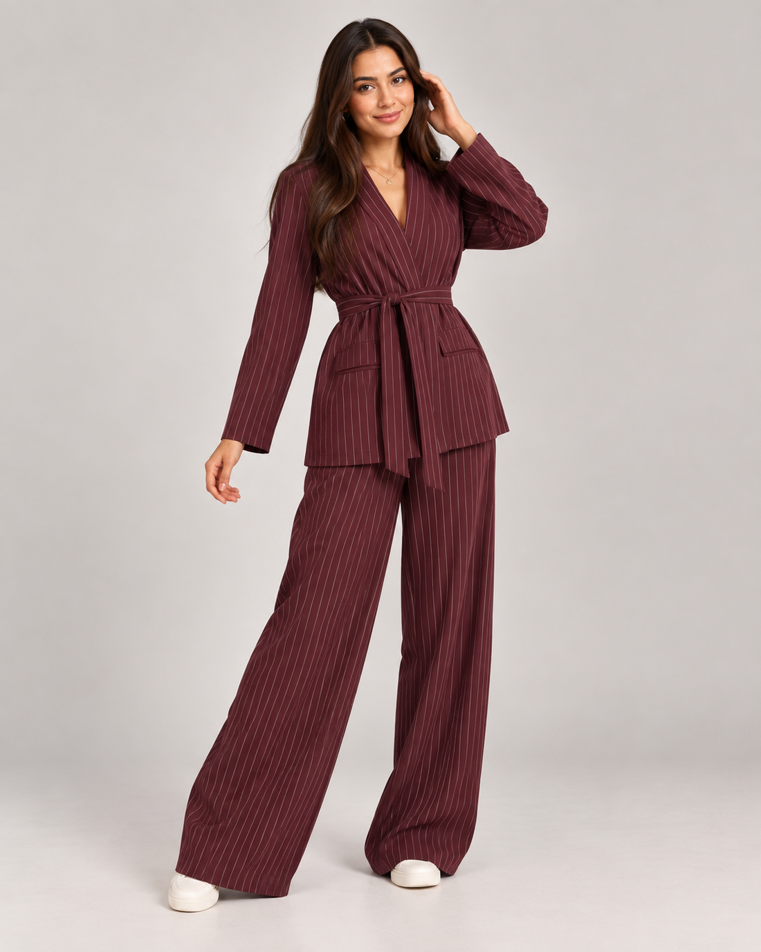 Striped Formal Suit