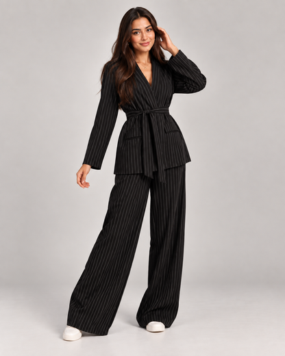 Striped Formal Suit